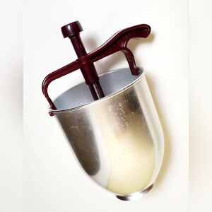 Vintage Norpro Aluminum Donut Maker Batter Drop Dispenser Made In Taiwan